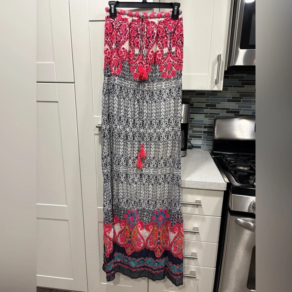 Calypso St. Barth strapless maxi sequin dress - Picture 2 of 10